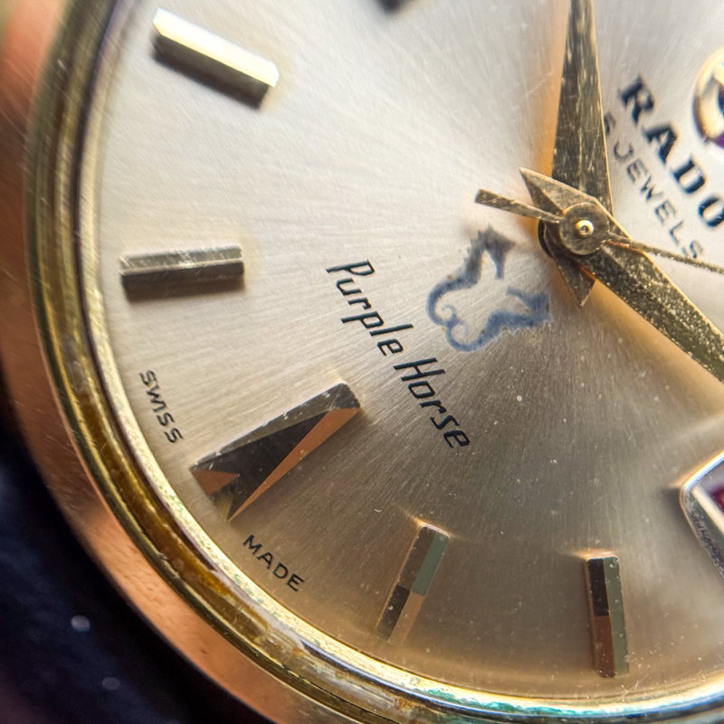 Rado Rado - Purple Horse - No reserve price - 11716 - Men - 1970-1979 vintage watch - image 18