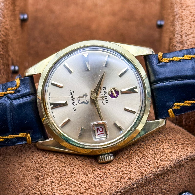 Rado Rado - Purple Horse - No reserve price - 11716 - Men - 1970-1979 vintage watch - image 19