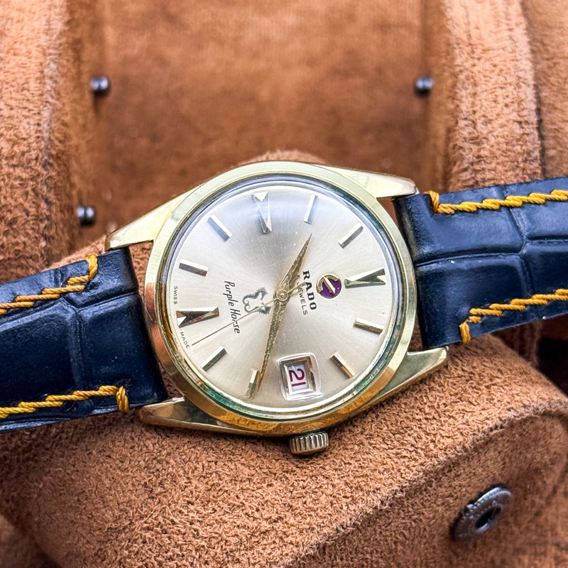 Rado Rado - Purple Horse - No reserve price - 11716 - Men - 1970-1979 vintage watch - image 29
