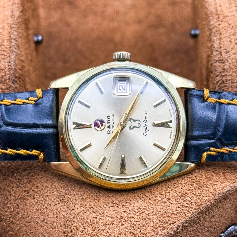 Rado Rado - Purple Horse - No reserve price - 11716 - Men - 1970-1979 vintage watch - image 31