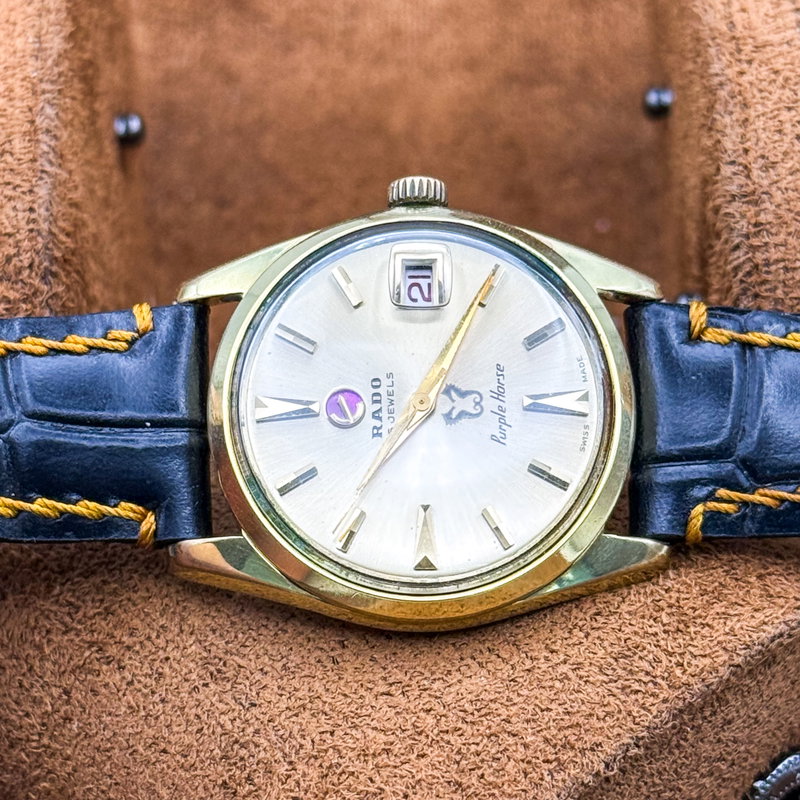 Rado Rado - Purple Horse - No reserve price - 11716 - Men - 1970-1979 vintage watch - image 32