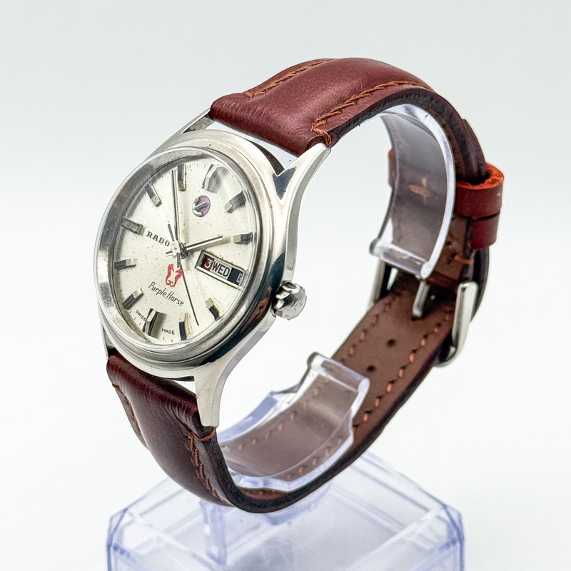 Rado Rado - Purple Horse - No reserve price - 11796 - Men - 1970 vintage watch - image 3