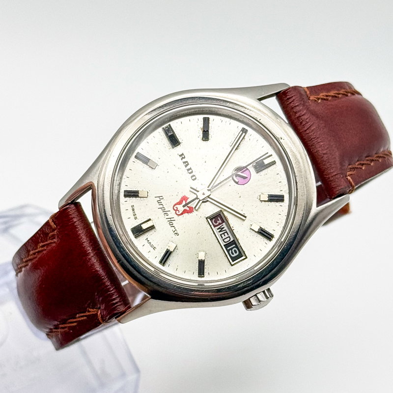 Rado Rado - Purple Horse - No reserve price - 11796 - Men - 1970 vintage watch - image 1