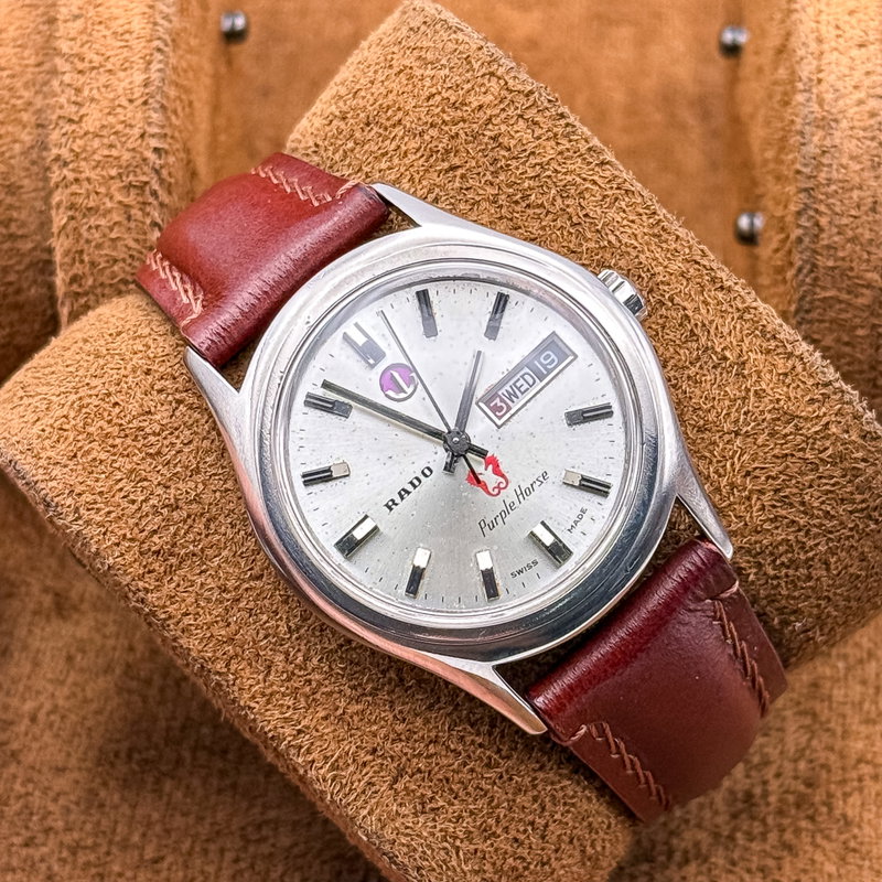 Rado Rado - Purple Horse - No reserve price - 11796 - Men - 1970 vintage watch - image 14