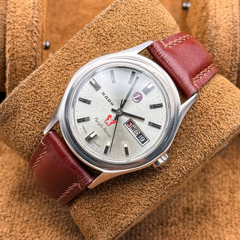 Rado Rado - Purple Horse - No reserve price - 11796 - Men - 1970 vintage watch - image 16