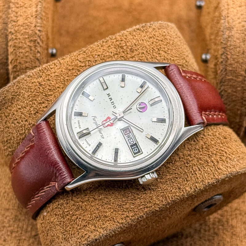 Rado Rado - Purple Horse - No reserve price - 11796 - Men - 1970 vintage watch - image 17