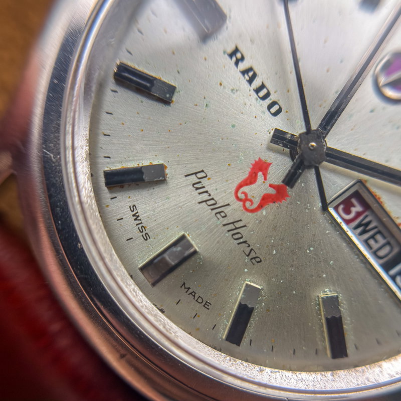 Rado Rado - Purple Horse - No reserve price - 11796 - Men - 1970 vintage watch - image 18
