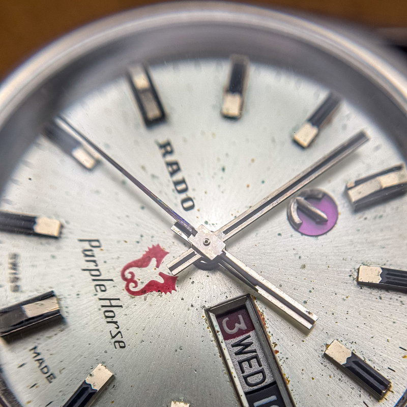 Rado Rado - Purple Horse - No reserve price - 11796 - Men - 1970 vintage watch - image 20