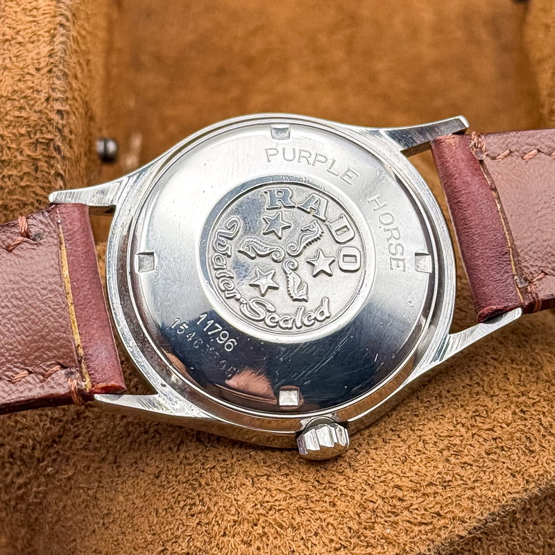 Rado Rado - Purple Horse - No reserve price - 11796 - Men - 1970 vintage watch - image 24