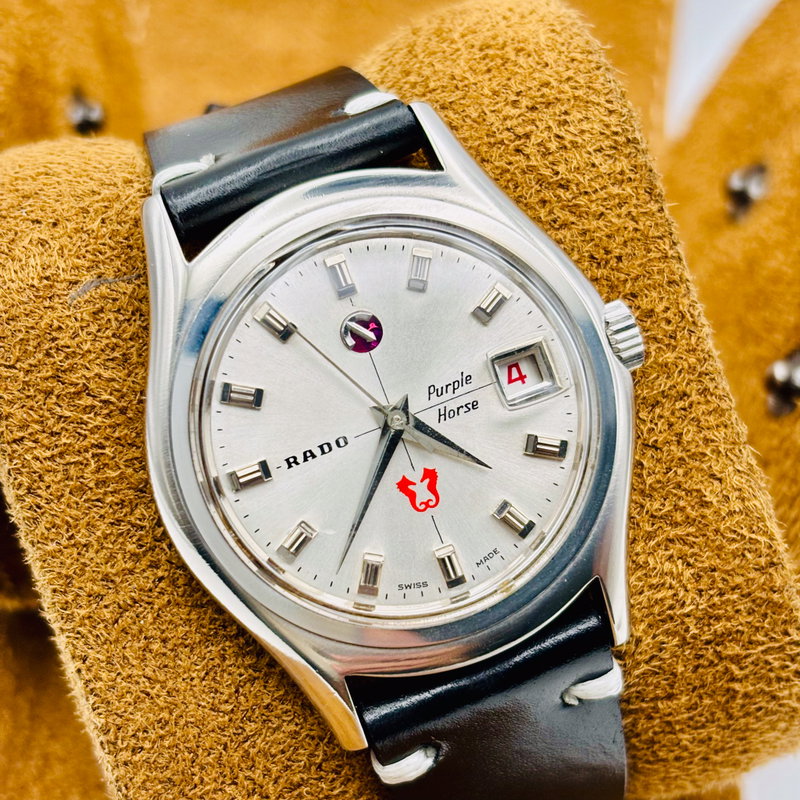 Rado Rado - Purple Horse - No reserve price - 11794 - Men - 1960-1969 vintage watch - image 3