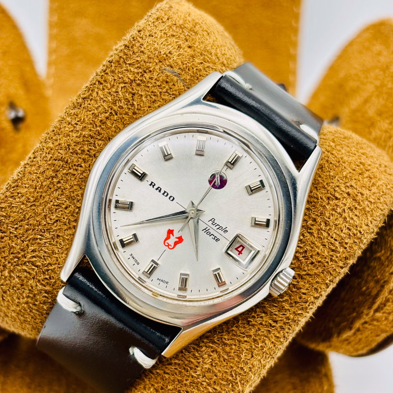 Rado Rado - Purple Horse - No reserve price - 11794 - Men - 1960-1969 vintage watch - image 1