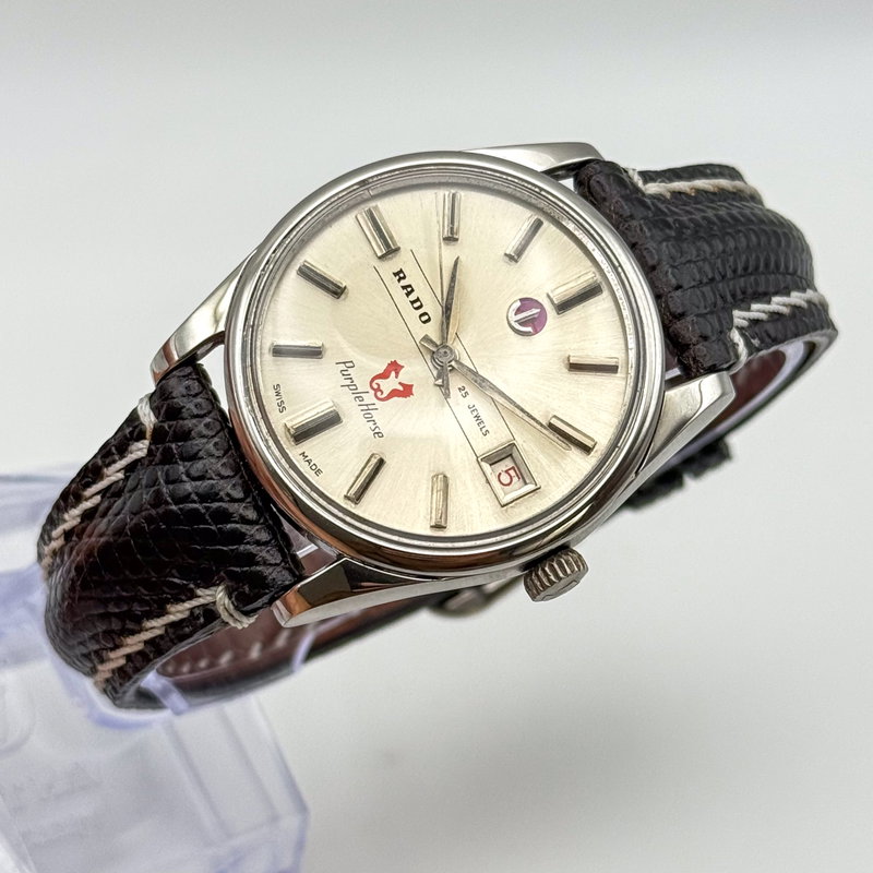 Rado Rado - Purple Horse - Sin precio de reserva - 11761/1 - Hombre - 1960-1969  vintage watch - image 9