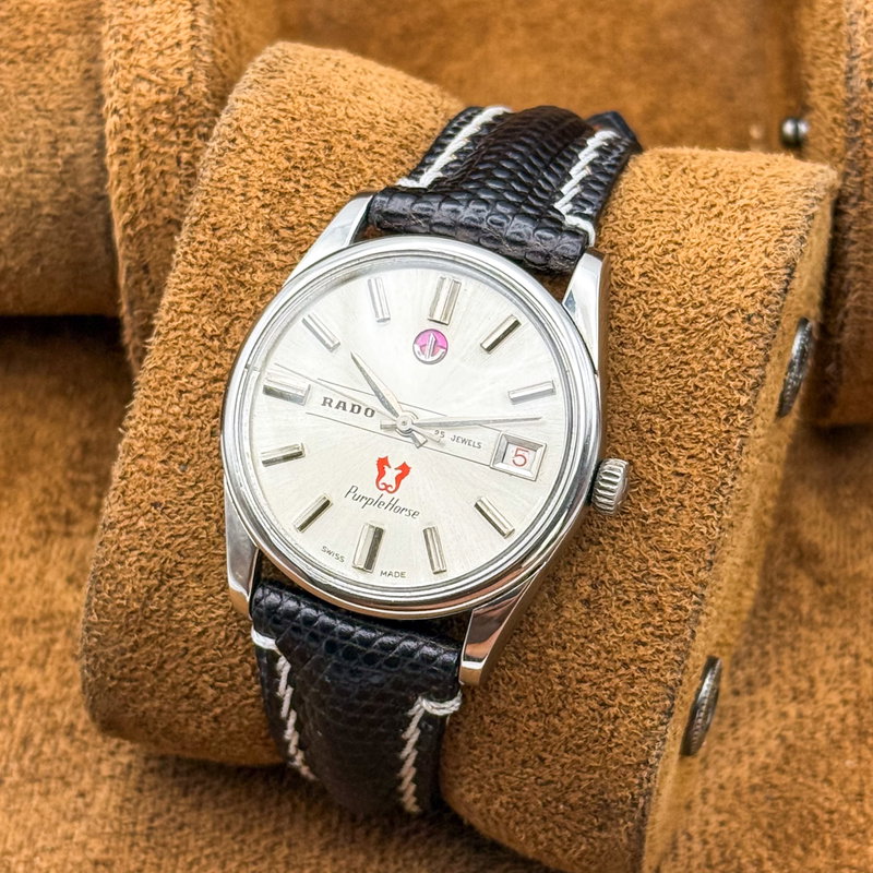 Rado Rado - Purple Horse - Sin precio de reserva - 11761/1 - Hombre - 1960-1969  vintage watch - image 15