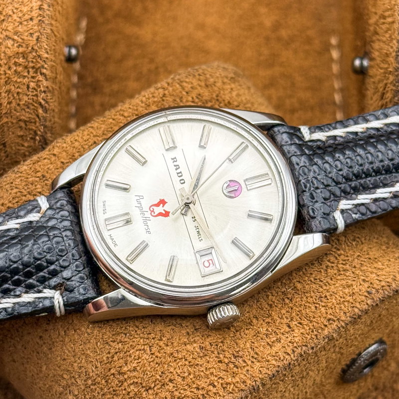 Rado Rado - Purple Horse - Sin precio de reserva - 11761/1 - Hombre - 1960-1969  vintage watch - image 21