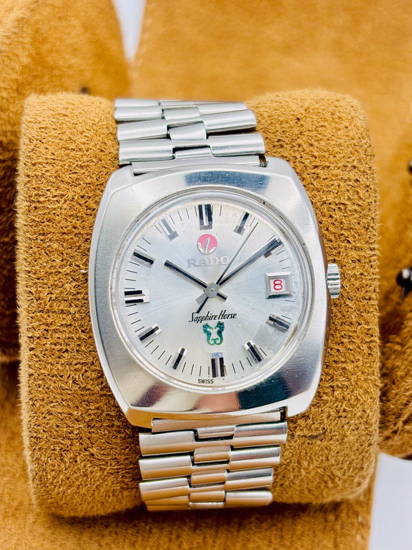 Rado Rado - Sapphire Horse - No reserve price - 12101 - Men - 1974 vintage watch - image 2