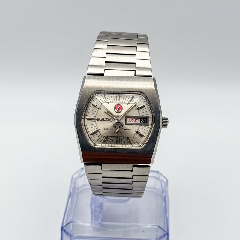 Rado Rado - Silver Sabre - Zonder minimumprijs - 11972 - Heren - 1974 vintage watch - image 1