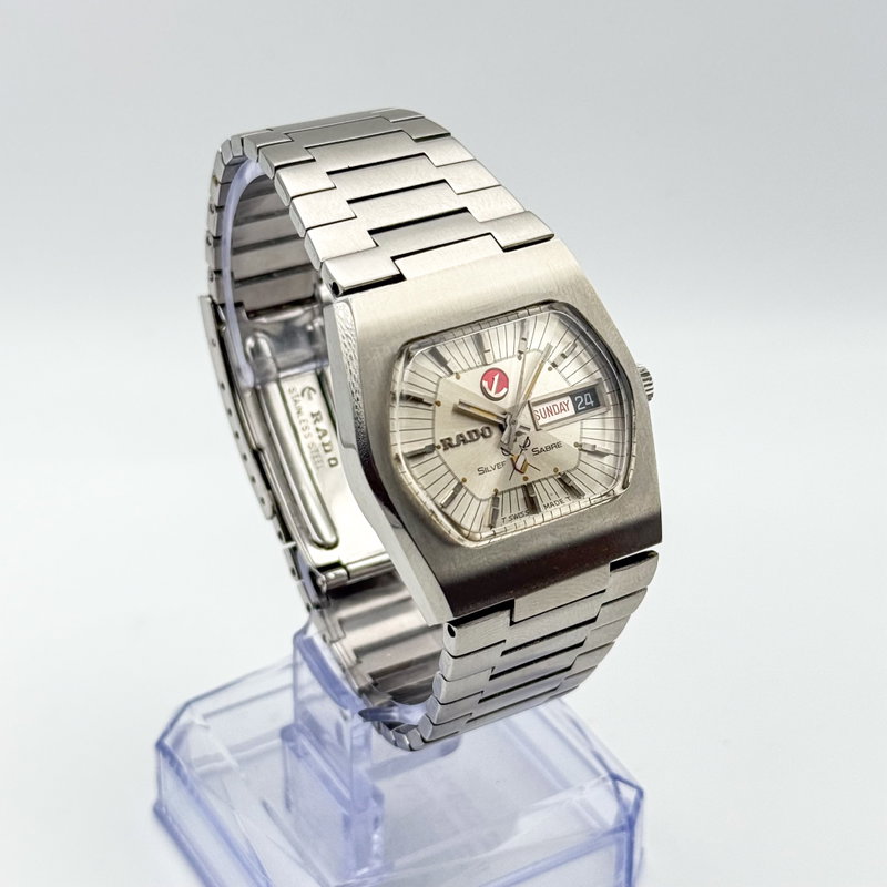 Rado Rado - Silver Sabre - Zonder minimumprijs - 11972 - Heren - 1974 vintage watch - image 4