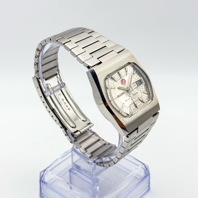 Rado Rado - Silver Sabre - Zonder minimumprijs - 11972 - Heren - 1974 vintage watch - image 5