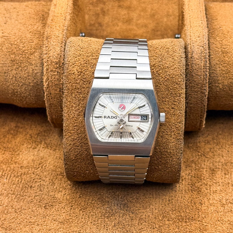 Rado Rado - Silver Sabre - Zonder minimumprijs - 11972 - Heren - 1974 vintage watch - image 10