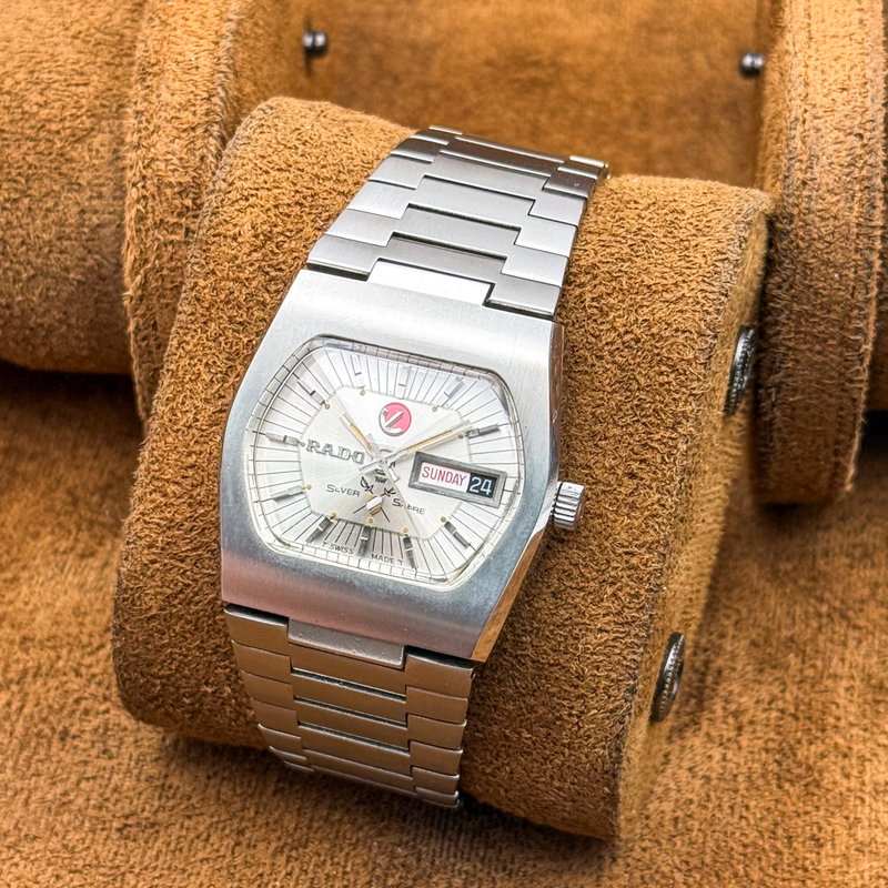 Rado Rado - Silver Sabre - Zonder minimumprijs - 11972 - Heren - 1974 vintage watch - image 12