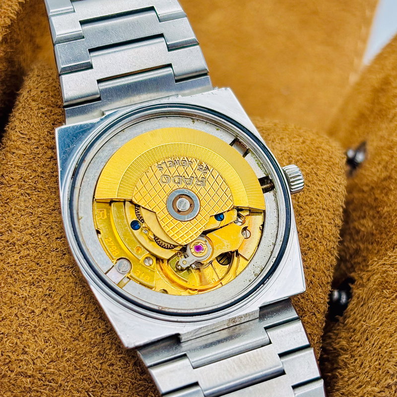 Rado Rado - Silver Sabre - No reserve price - Caliber ETA 2798 - Men - 1970-1979 vintage watch - image 7