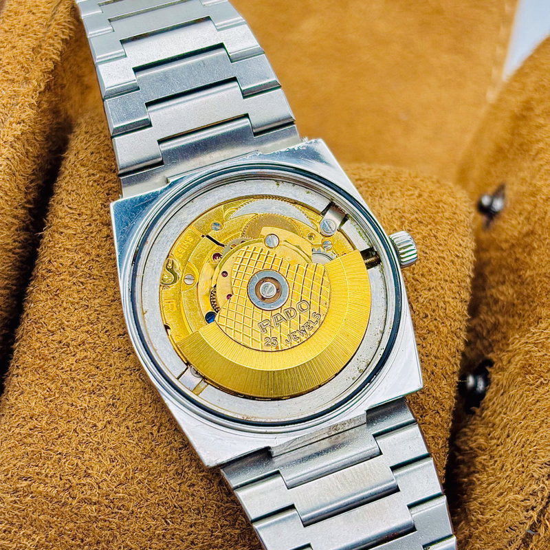 Rado Rado - Silver Sabre - No reserve price - Caliber ETA 2798 - Men - 1970-1979 vintage watch - image 9