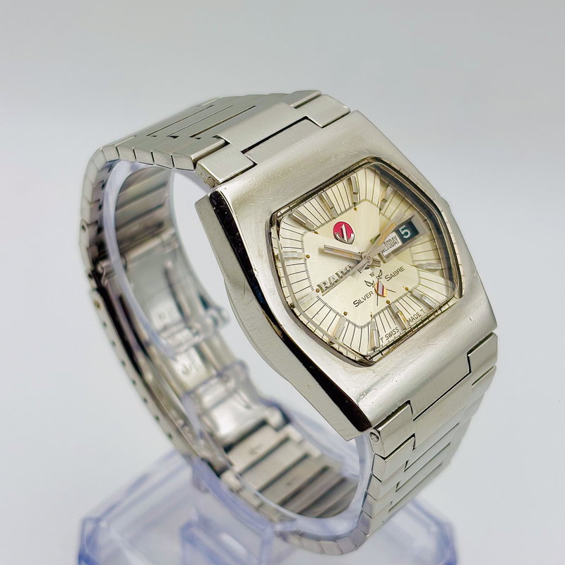 Rado Rado - Silver Sabre - No reserve price - Caliber ETA 2798 - Men - 1970-1979 vintage watch - image 30