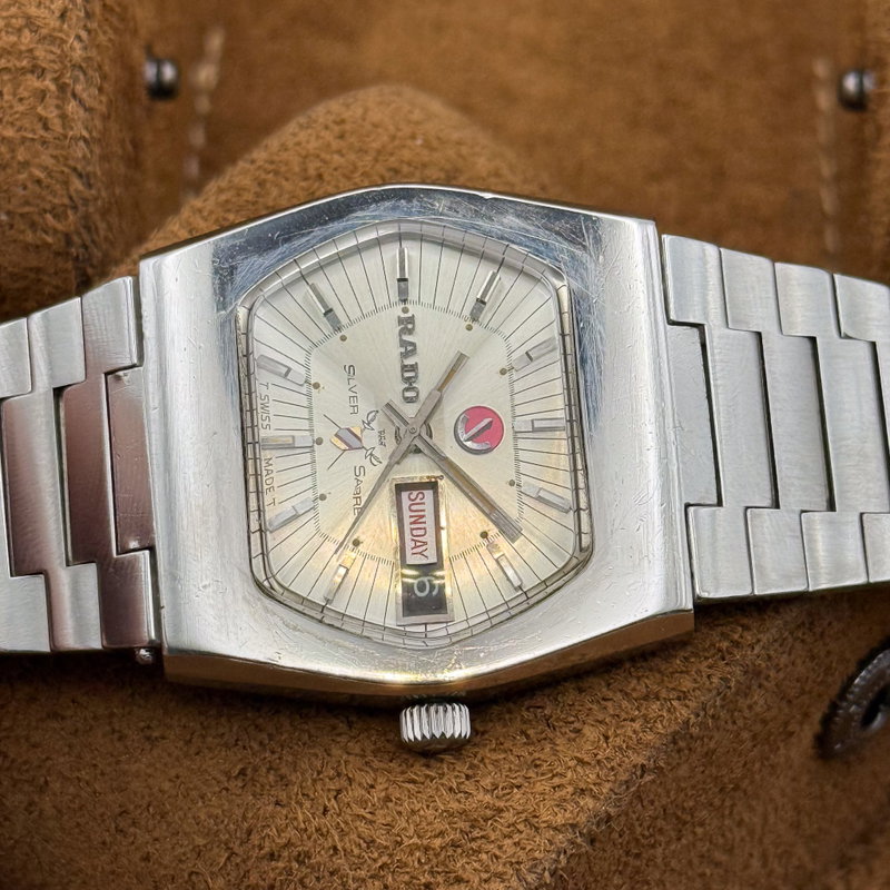 Rado Rado - Silver Sabre - No reserve price - Caliber ETA 2798 - Men - 1970-1979 vintage watch - image 36