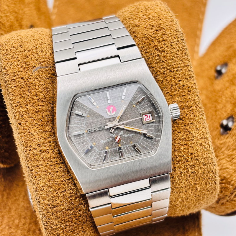 Rado Rado - Silver Sabre - No reserve price - 41690535 - Men - 1970-1979 vintage watch - image 2