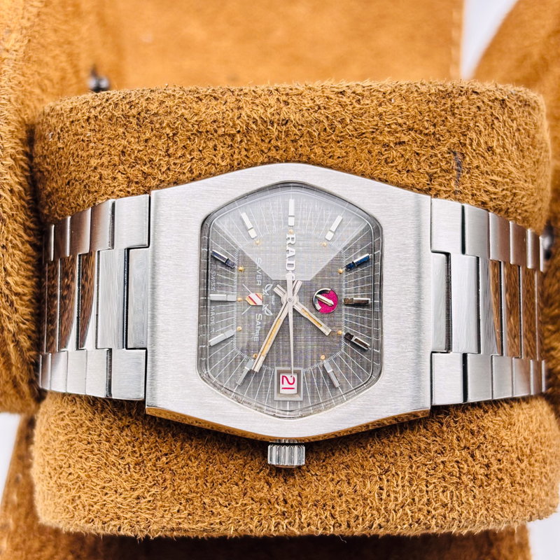 Rado Rado - Silver Sabre - No reserve price - 41690535 - Men - 1970-1979 vintage watch - image 4