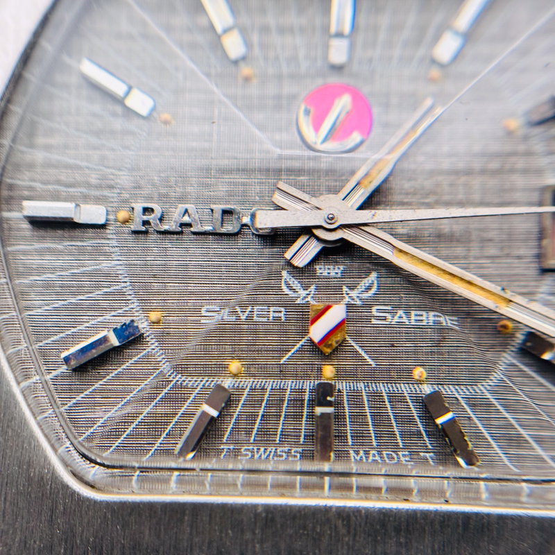 Rado Rado - Silver Sabre - No reserve price - 41690535 - Men - 1970-1979 vintage watch - image 7