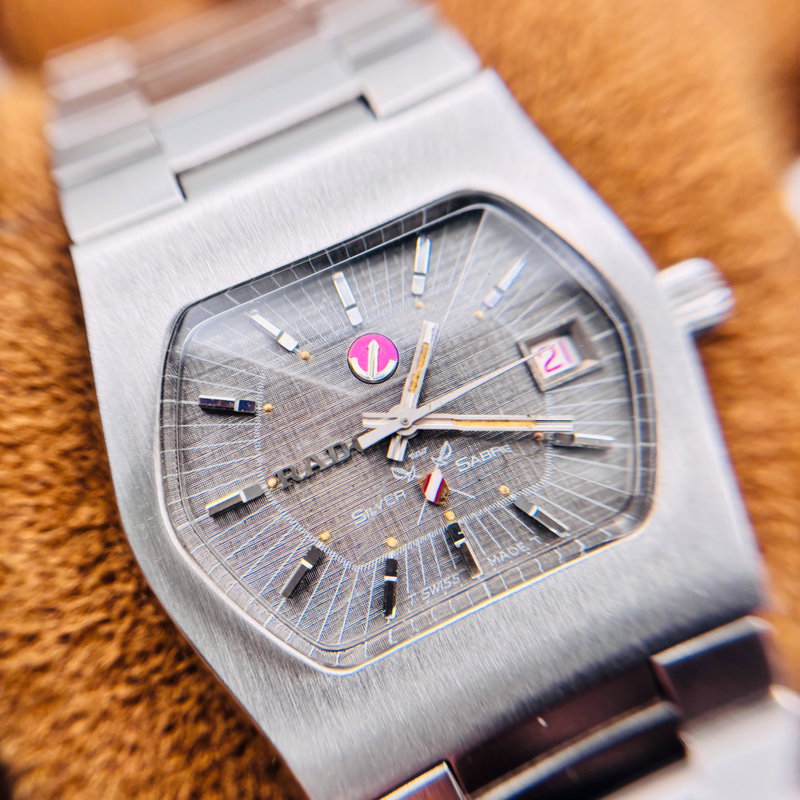 Rado Rado - Silver Sabre - No reserve price - 41690535 - Men - 1970-1979 vintage watch - image 11