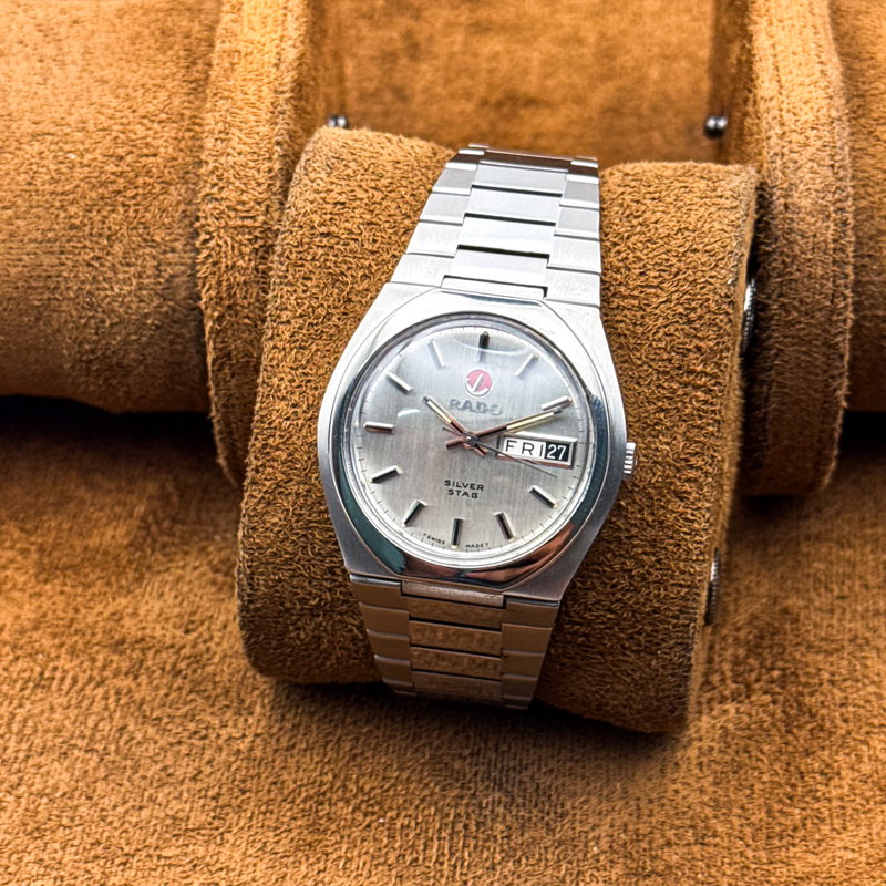 Rado Rado - Silver Stag - No reserve price - 48070354 - Men - 1970-1979  vintage watch - image 9