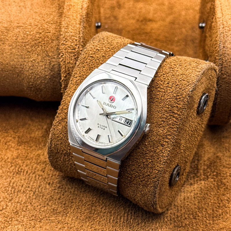 Rado Rado - Silver Stag - No reserve price - 48070354 - Men - 1970-1979  vintage watch - image 10