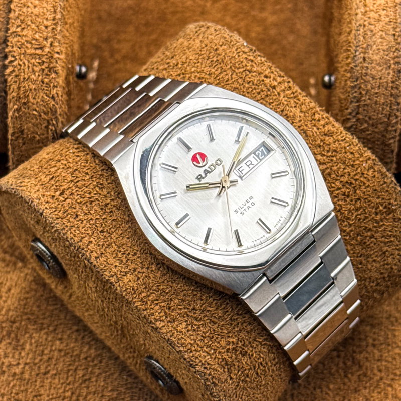 Rado Rado - Silver Stag - No reserve price - 48070354 - Men - 1970-1979  vintage watch - image 12
