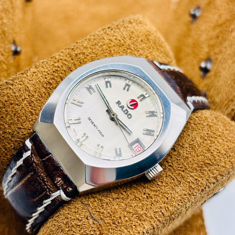Rado Rado - Seventy-Four - No reserve price - cal. 2824 - Men - 1970-1979  vintage watch - image 4