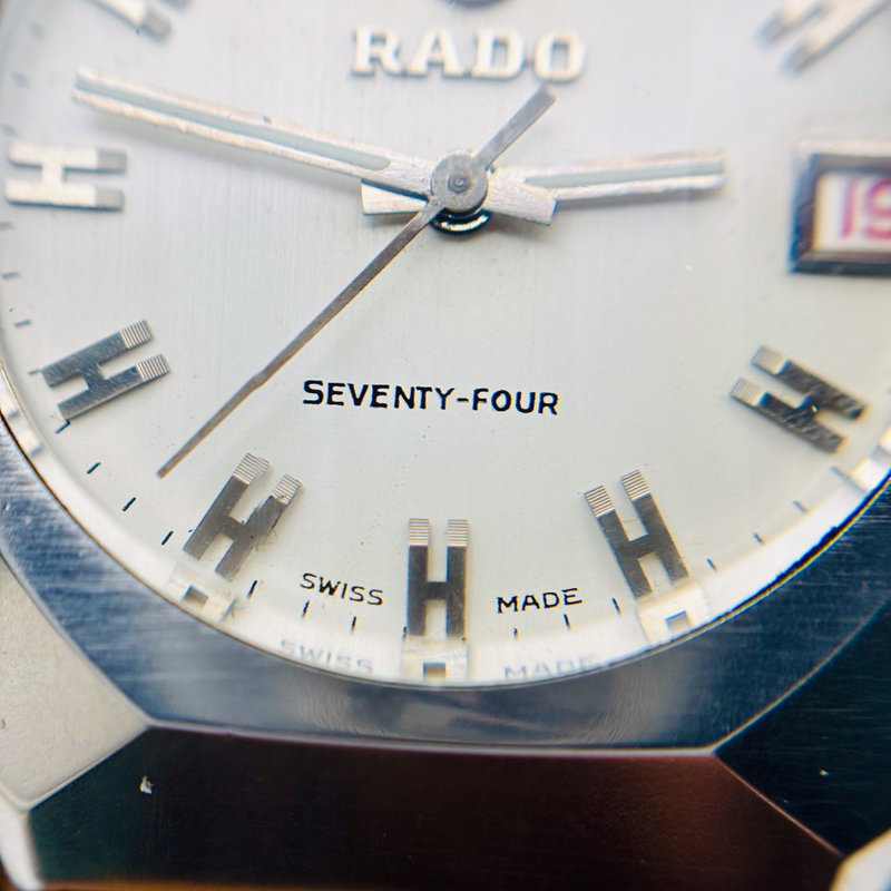 Rado Rado - Seventy-Four - No reserve price - cal. 2824 - Men - 1970-1979  vintage watch - image 8