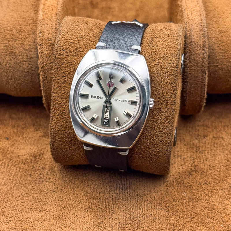 Rado Rado - Voyager - No reserve price - 11814/1 - Men - 1970-1979 vintage watch - image 11