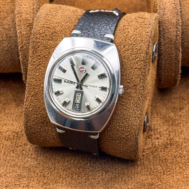 Rado Rado - Voyager - No reserve price - 11814/1 - Men - 1970-1979 vintage watch - image 17