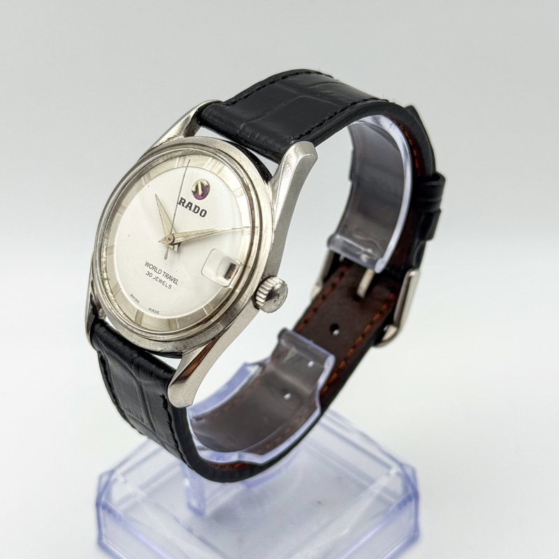 Rado Rado - World Travel - No reserve price - 57411 - Men - 1960-1969  vintage watch - image 2