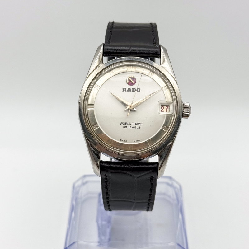Rado Rado - World Travel - No reserve price - 57411 - Men - 1960-1969  vintage watch - image 3