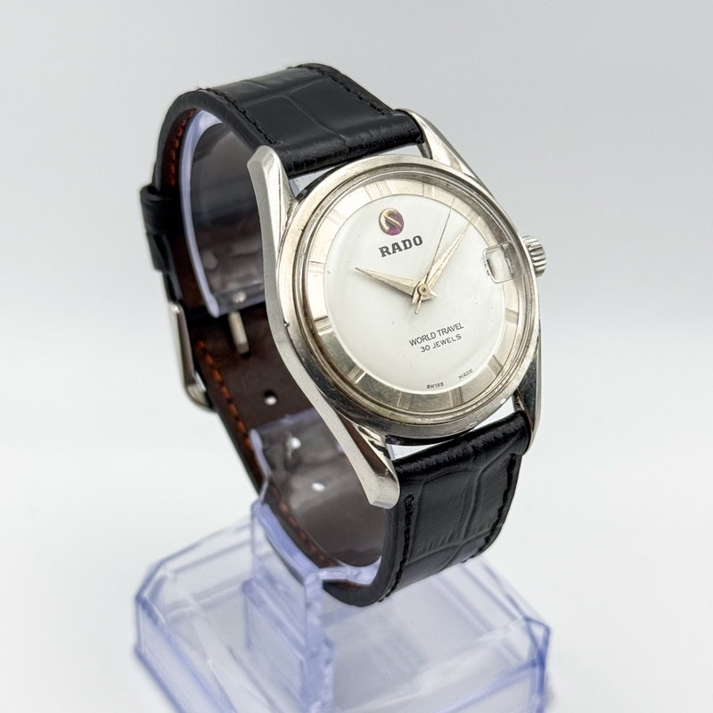 Rado Rado - World Travel - No reserve price - 57411 - Men - 1960-1969  vintage watch - image 4
