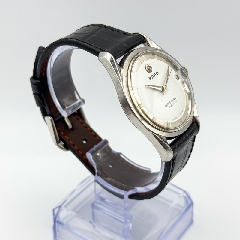 Rado Rado - World Travel - No reserve price - 57411 - Men - 1960-1969  vintage watch - image 5