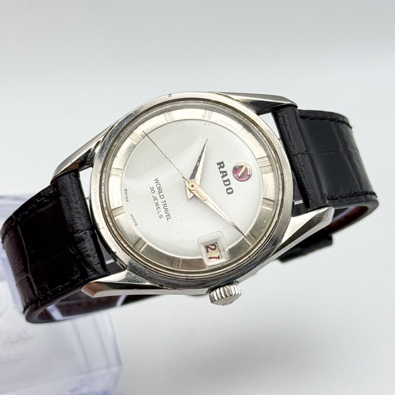 Rado Rado - World Travel - No reserve price - 57411 - Men - 1960-1969  vintage watch - image 9