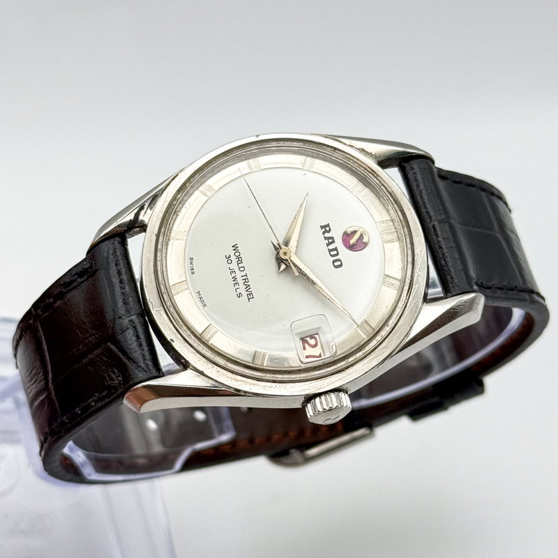 Rado Rado - World Travel - No reserve price - 57411 - Men - 1960-1969  vintage watch - image 10