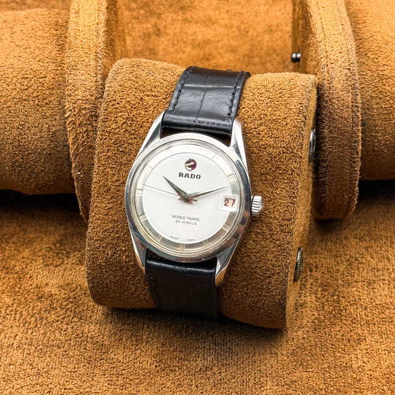 Rado Rado - World Travel - No reserve price - 57411 - Men - 1960-1969  vintage watch - image 12