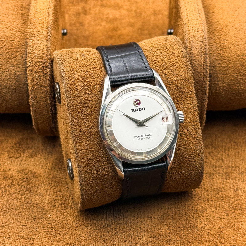 Rado Rado - World Travel - No reserve price - 57411 - Men - 1960-1969  vintage watch - image 13