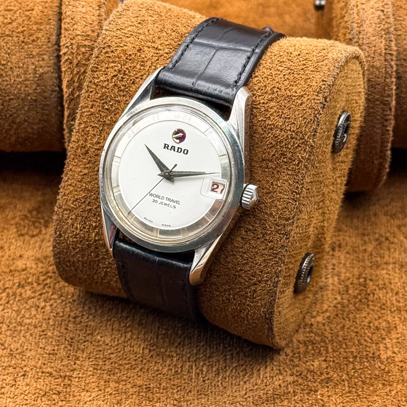 Rado Rado - World Travel - No reserve price - 57411 - Men - 1960-1969  vintage watch - image 17
