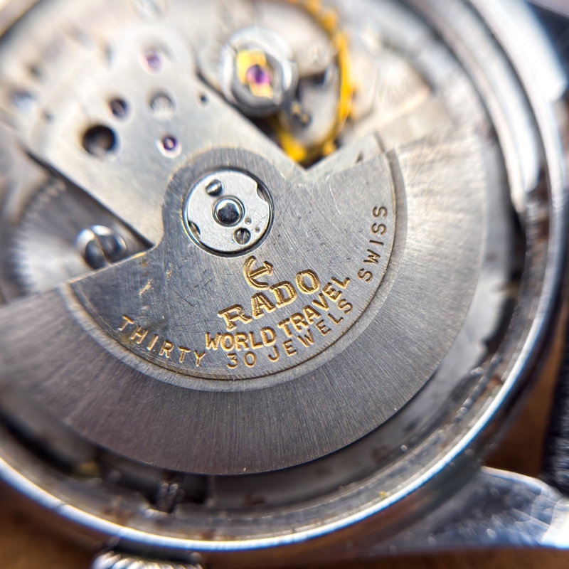 Rado Rado - World Travel - No reserve price - 57411 - Men - 1960-1969  vintage watch - image 26