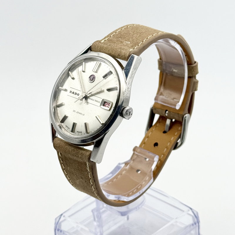 Rado Rado - World Travel - No Reserve Price - 11781 - Men - 1970-1979 vintage watch - image 5